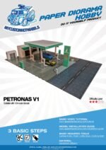 Gas & Petrol Stations - 1:64 Diorama Building Kits - Image 14