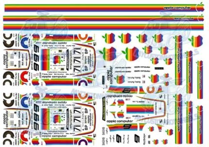 Apple Racing Decals