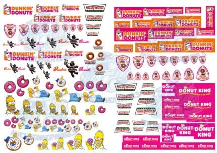 Donut Decal Pack