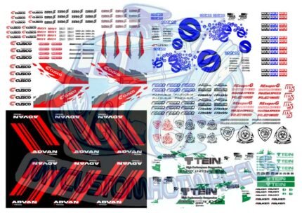 JDM Racing Brands - Pack 1