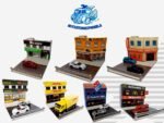 Shops & Stores - 1:64 Diorama Building Kits