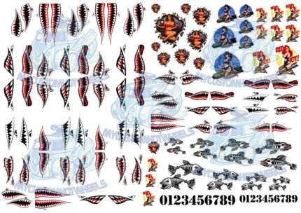 Shark Mouth & Bomber Girl Pack