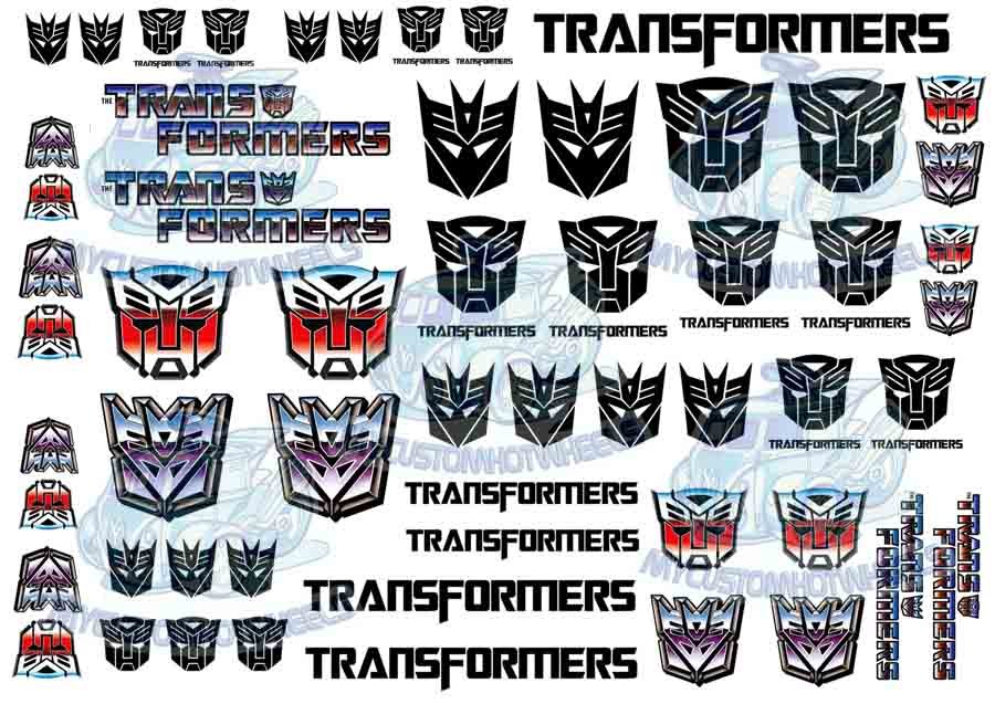 TRANSFORMERS-1-24 Transformers Decals - Image 1