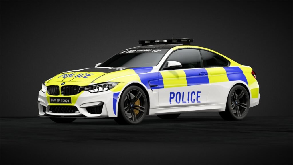 UK Police decals for model cars