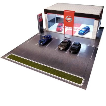 Car Dealerships - 1:64 Diorama Building Kits