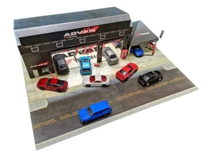 Garages & Workshops - 1:64 Diorama Buildings