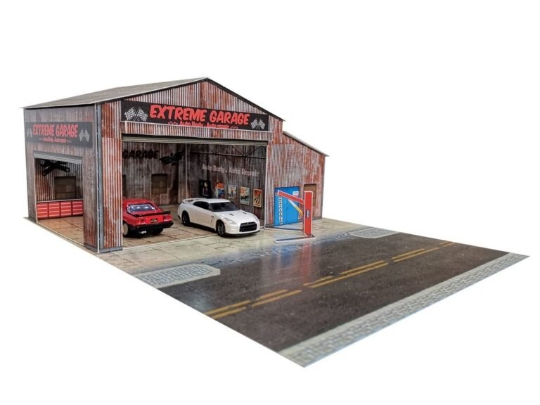 Extreme Garage Hotwheels diorama